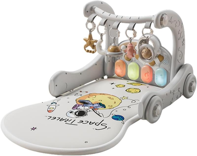[高品質]ベビージム プレイマット 赤ちゃん 玩具 新生児プレイマット 新生児音楽フィットネス ファッションおもちゃ 室内遊具 知育玩具 ベビーおもちゃ 幼児おもちゃ 感覚刺激 出産祝い プレゼント