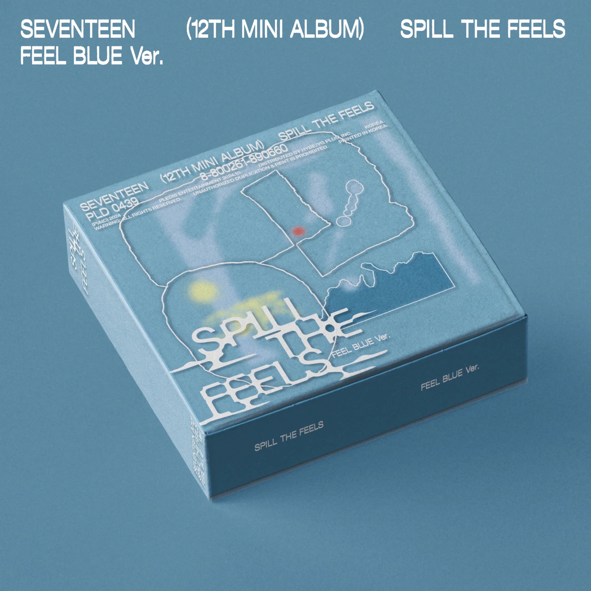 セブンティーン- ミニ12集 SPILL THE FEELS STANDARD FEEL BLUE VER.バージョン
