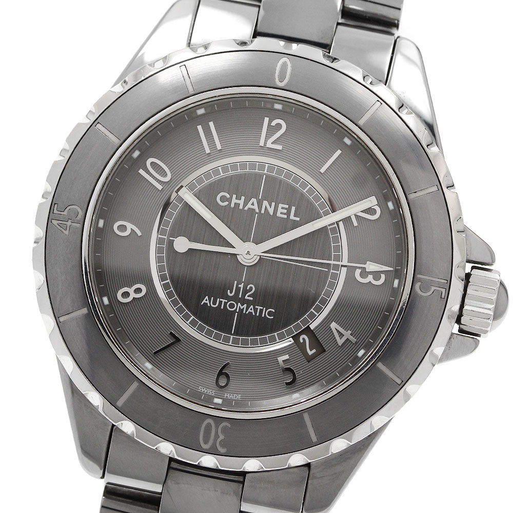 シャネル CHANEL H2934 J12 クロマティック 41MM デイト 自動巻き メンズ 保証書付き_950341【中古】
