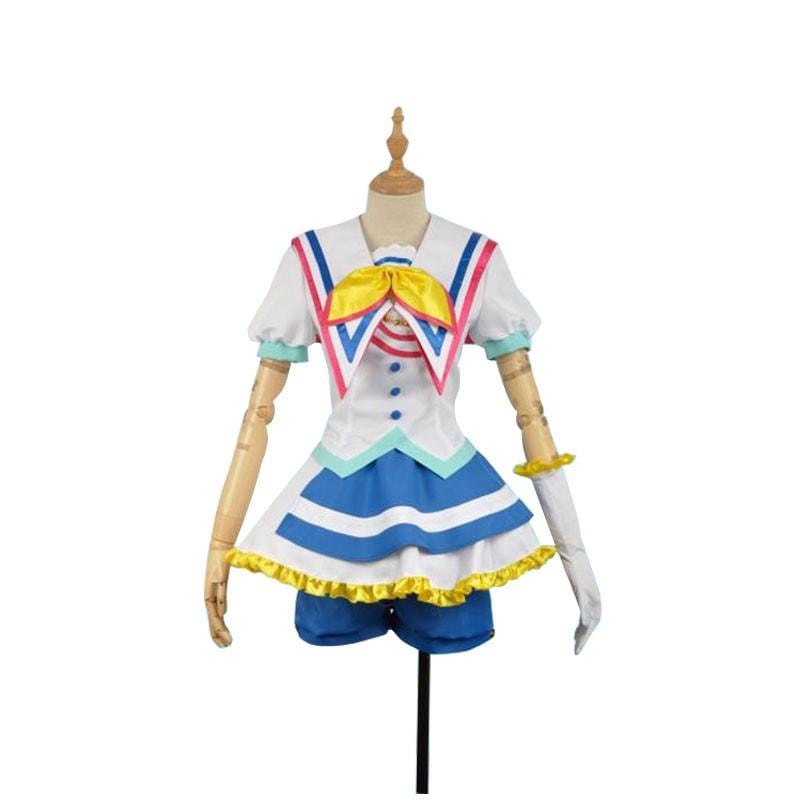 Love L Sunshine Aqours 青空JumpingHeart 国木田 花丸 くにきだ はなまる 風 コスプレ衣装 cosplay 仮装イベント アニメ パーティー