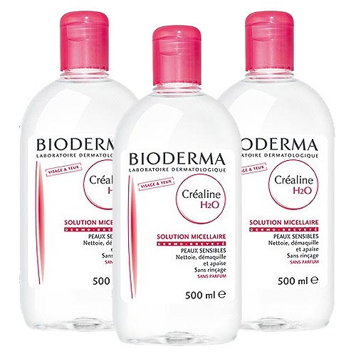 ビオデルマ クレアリヌ(サンシビオ)H2O 500mlx3 もっとお得な3個セット