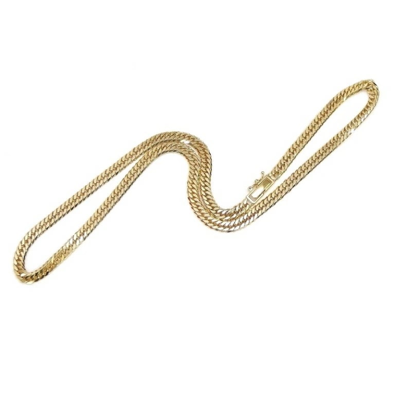 キヘイネックレス 18金 喜平 6面W /ゴールド/K18YG 20.7g 40cm 【中古】(70110)