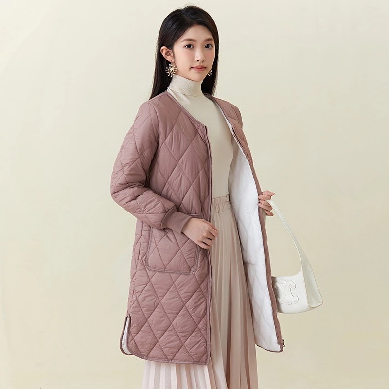 秋 冬 厚手 保温 アウター 今週は25%オフ裏起毛 中綿コート 防寒カジュア ジャケット カーディガン レディース 冬