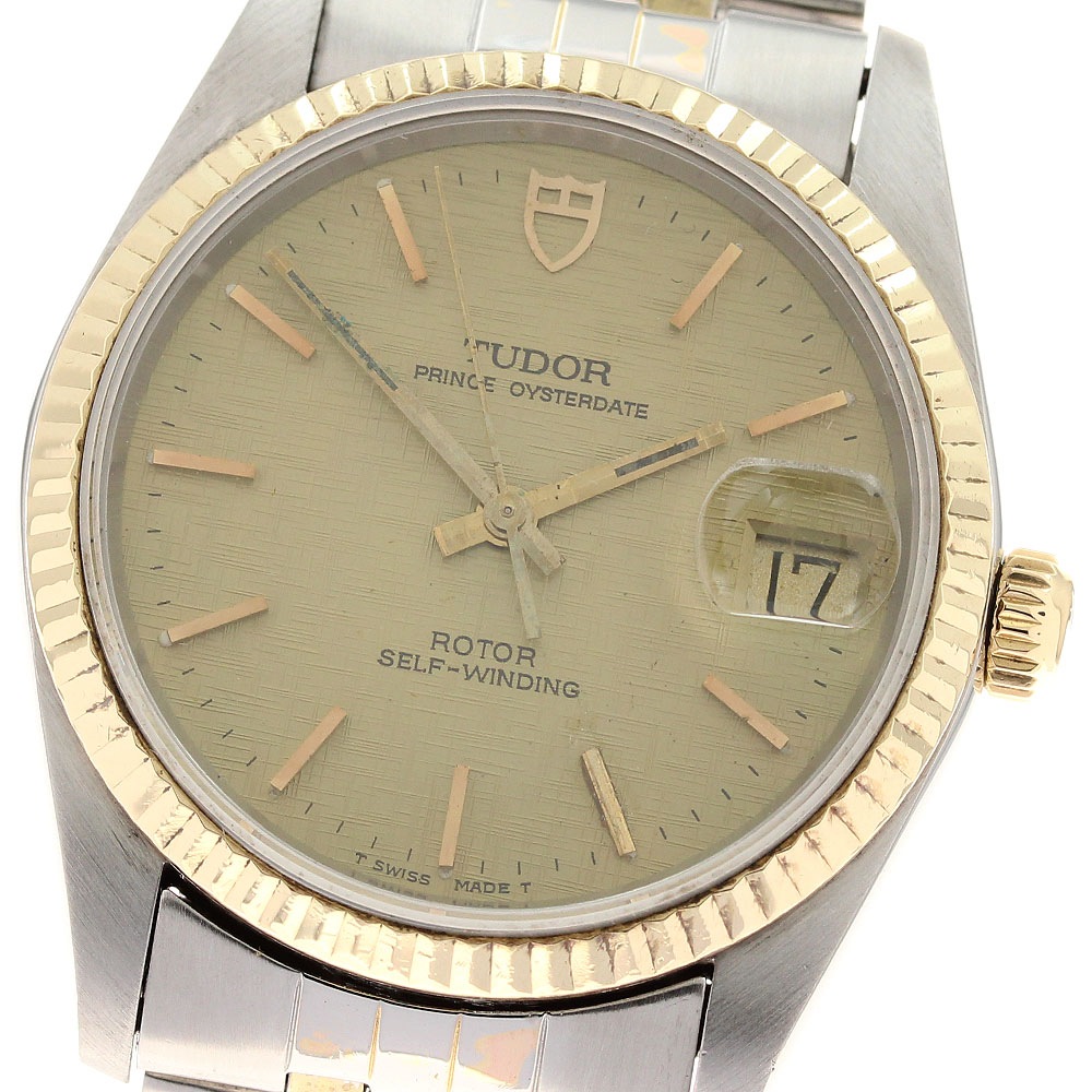チュードル TUDOR 74033 プリンス オイスターデイト YGベゼル 自動巻き メンズ _935286【中古】