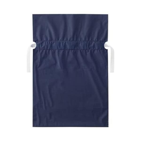 （まとめ）店研創意 ストアエキスプレス梨地リボン付ギフトバッグ ネイビー 24cm 1パック（20枚）10セット