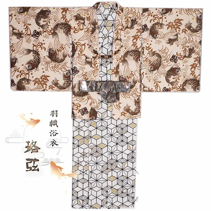 BJD 1/6 1/4 1/3 1/2 ドール服 羽織浴衣 着物セット 和風 YOSD/MSD/SD/SD17/70cm/80cmサイズ球体関節人形用衣装セット