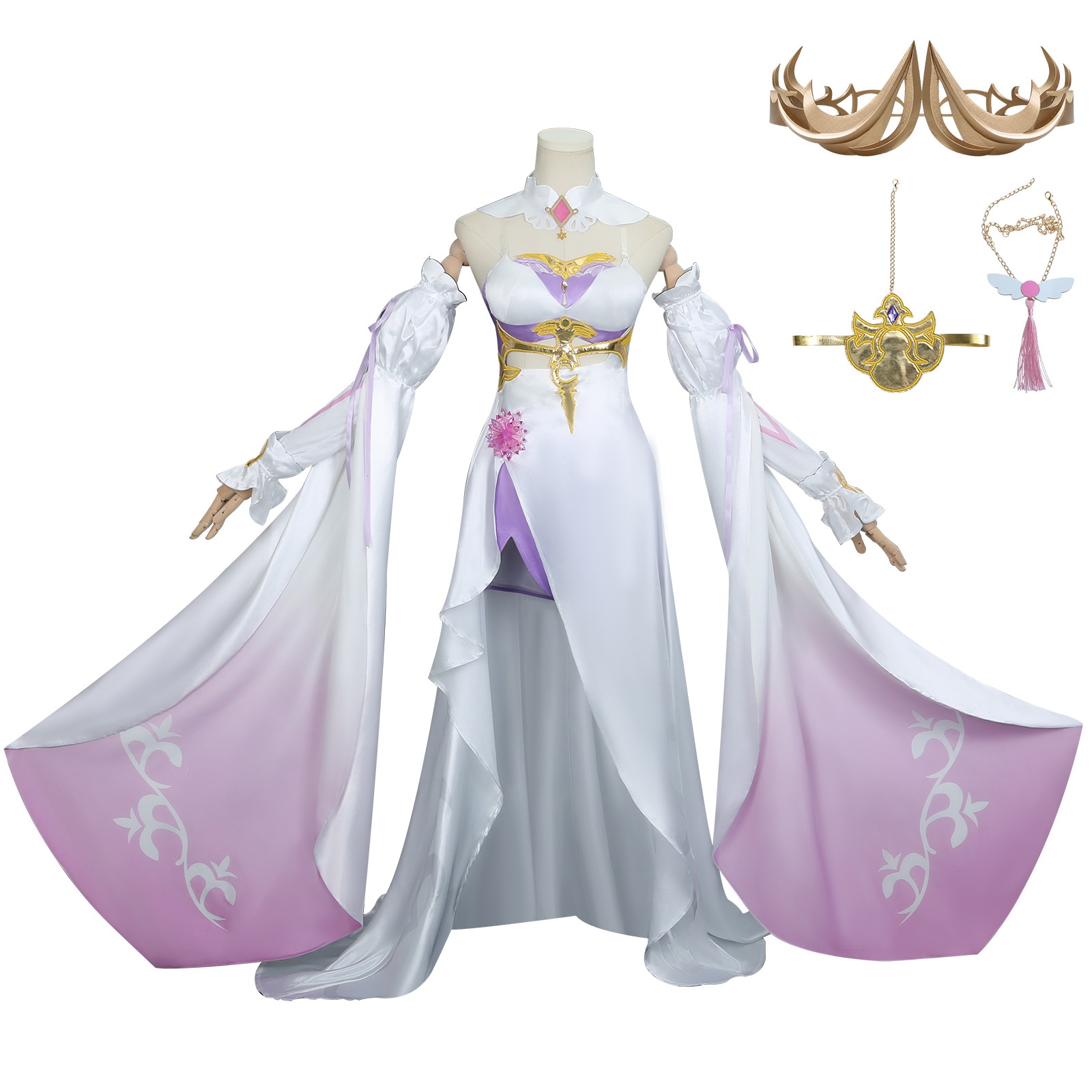 Cangfa 3cos衣類アリクシアエンジェルリターンコスプレ衣類2dアニメーション衣類