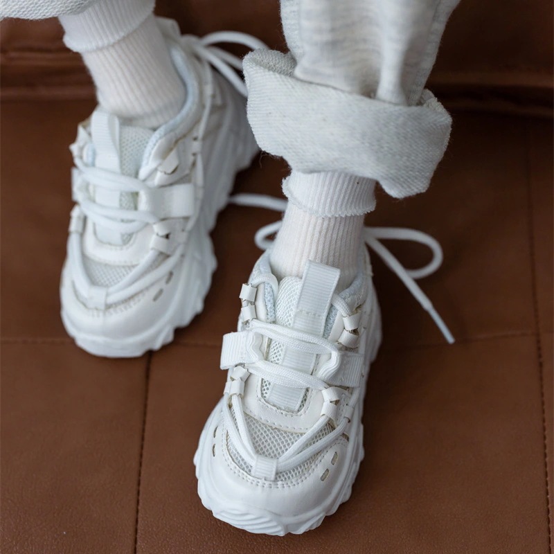 BJDドール用お靴 人形用スニーカー 白 MSD/SD/70cmサイズ球体関節人形用シューズ