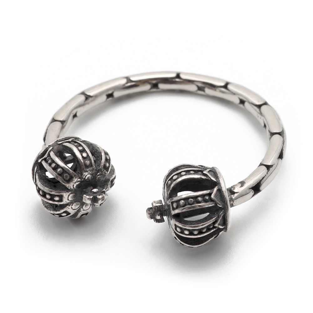 925 リング クラウン 王冠 冠 [cr114]