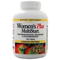 NATURAL FACTORS社　ウェメンズ プラス マルチスタート 180錠