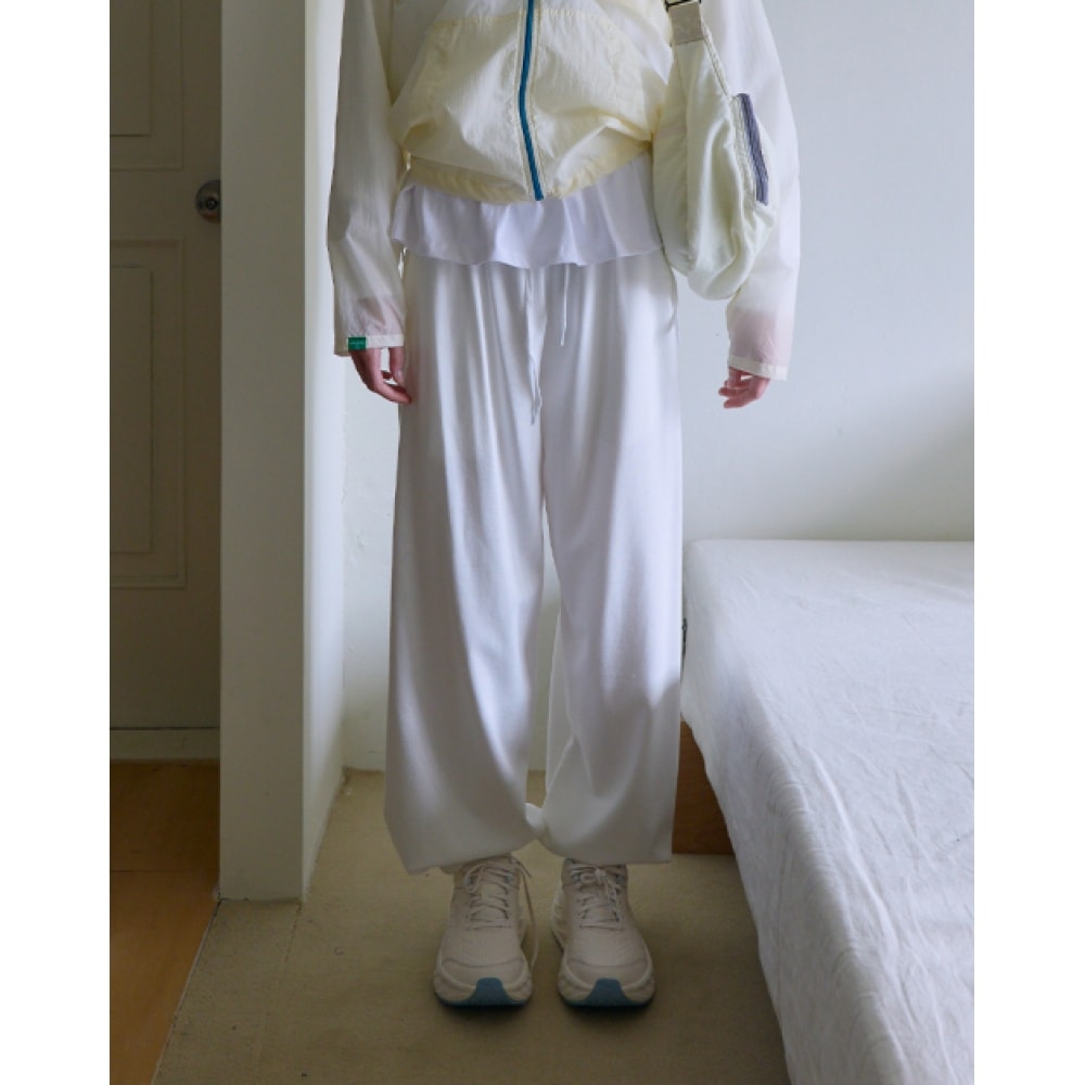 NOCONTENT カジュアルスウェットパンツ _ アイボリー 171