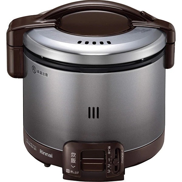 炊飯器 3合 RR-030FS(A)(DB)-LP ダークブラウン こがまる [ガス炊飯器(プロパンガス用炊き)]
