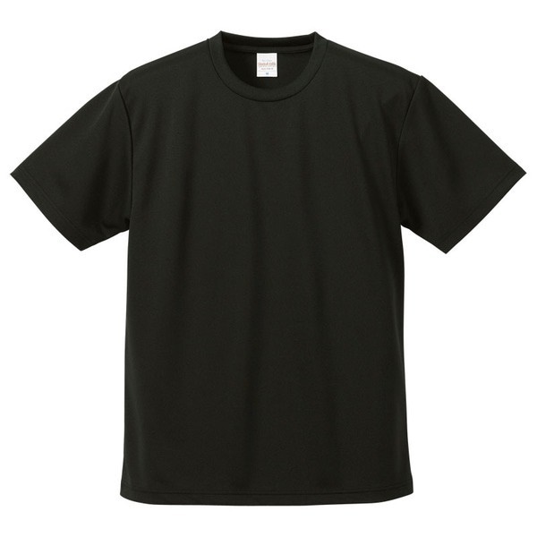 UVカット/吸汗速乾/5枚セット/4.1オンスさらさらドライ Tシャツ ブラック XL