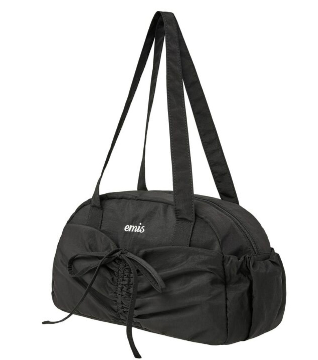 (EMIS) 2colorNYLON SHIRRING POCKET DUFFLE BAG