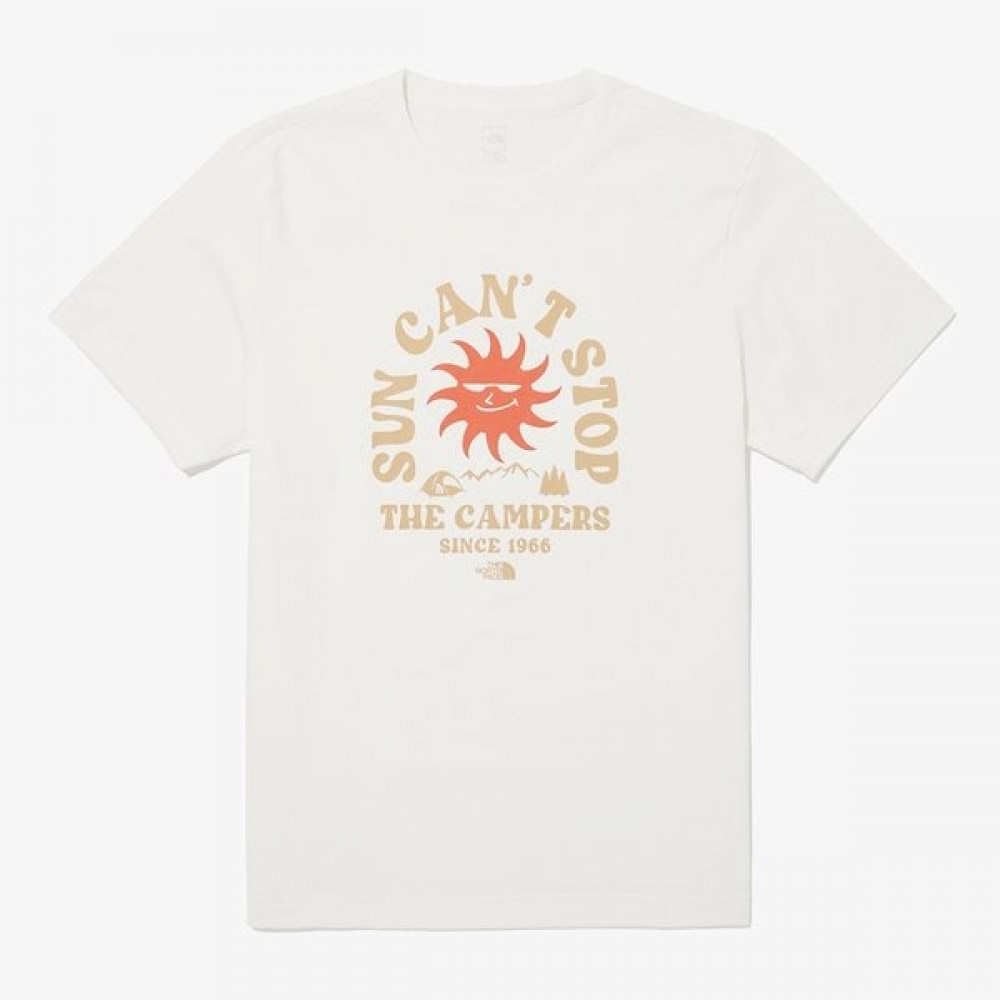 [ノースフェイス公式] NT7UQ14C メンズキャンプエブリデイショートスリーブラウンドTシャツ