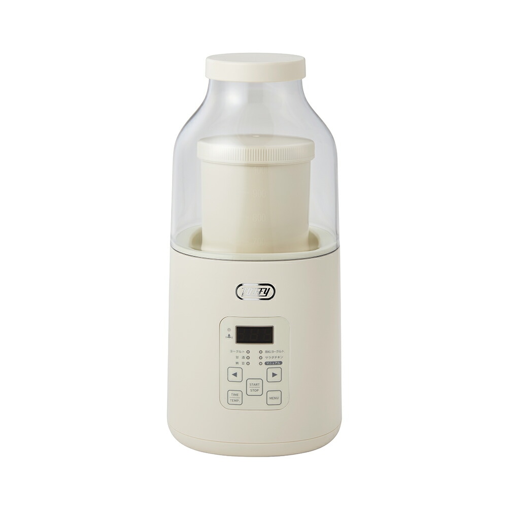 発酵フードメーカー 牛乳パックをそのままセット ミルキーホワイト 簡単 低温調理 発酵調理