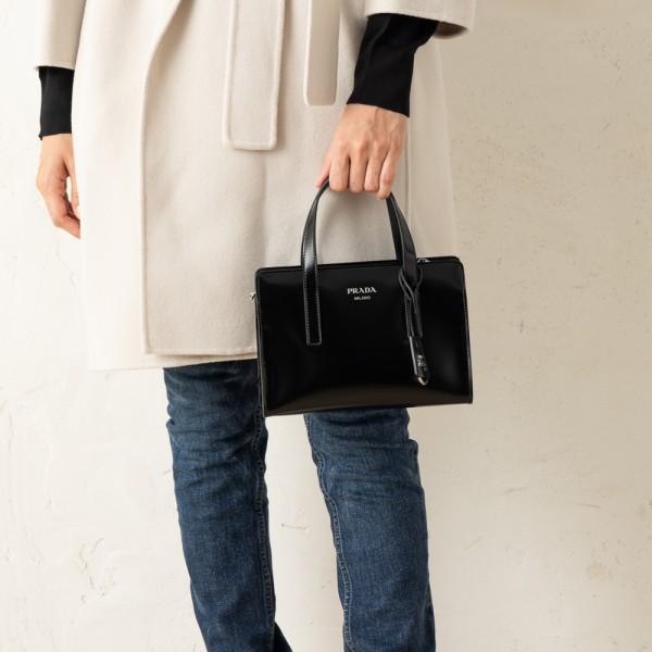 ハンドバッグ リエディション ミニサイズ ミニバッグ ブラック レディース 1BA357 ZO6 OOO F0002