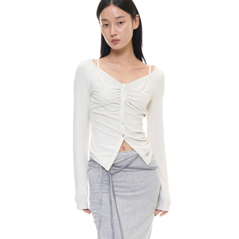 2000Archives DUA CARDIGAN IVORY 2A25D1CD01IVOS