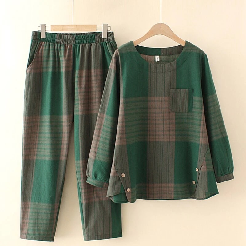 【超お得1つ買うと10個もらえる】急速出荷母の日中年プラスサイズ婦人服春服女性高齢者春秋スタイル太った母親のための新しい母親のフ