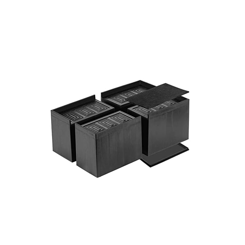 Uping 継ぎ脚 高さ調整 継ぎ足す脚 4個組 高さ調節 継脚 継ぎ足 つくえ コタツ テーブル 机 こたつ つぎ足す脚 日用品 リビング 寝室1台分4個組 高さ約13m (耐荷重1000kg)