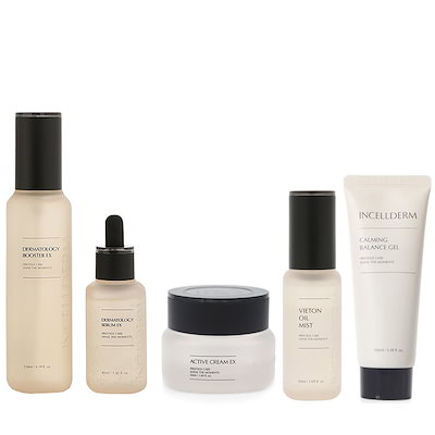 ICD/インセルダム 正規品 基礎化粧品5点セット INCELLDERM