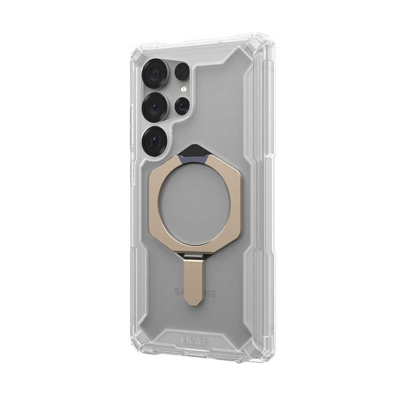 UAG　Galaxy S25Ultra用 マグネット対応PLASMA XTE クリア/チタン　UAG-GLXS25U-TXM-C/TGALAXY ケース