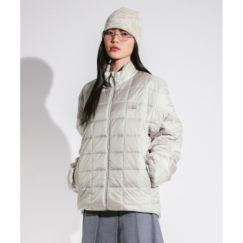 LMC 軽量パッカブルパファージャケットグレー