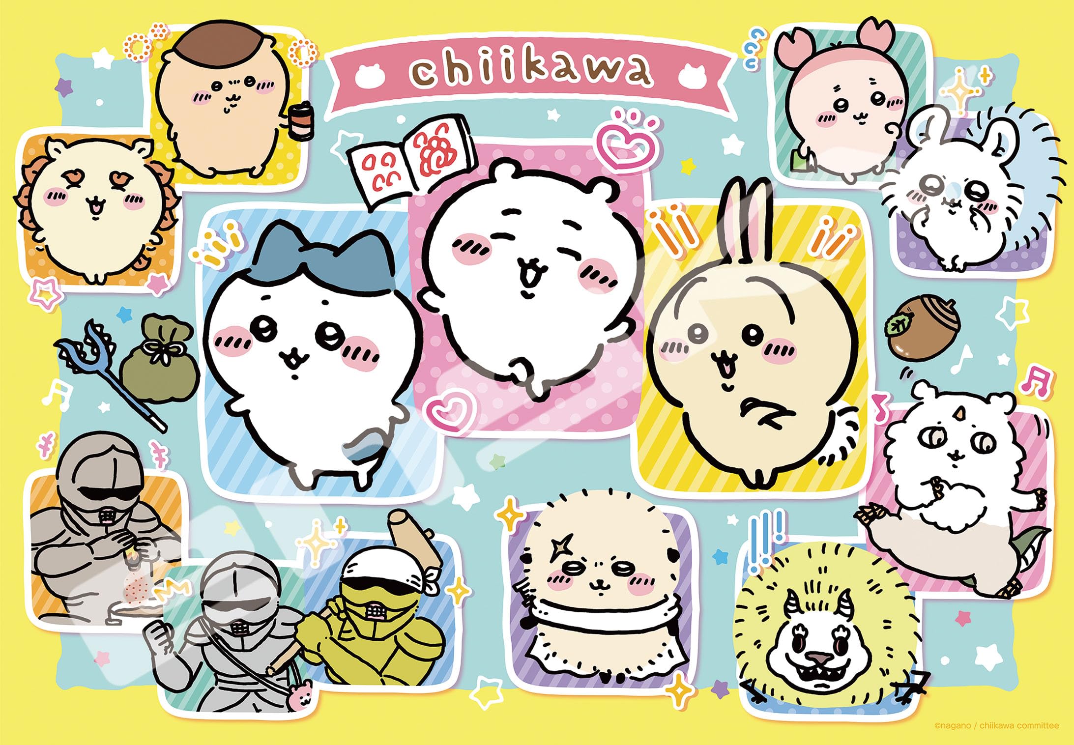 ジグソーパズル ちいかわ ちいかわとなかまたち 1000ピース (1000T-377)