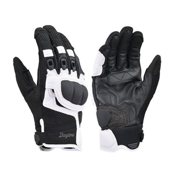 D45916 グローブ ヤギ革 DG-008 ブラック/ホワイト XLサイズ
