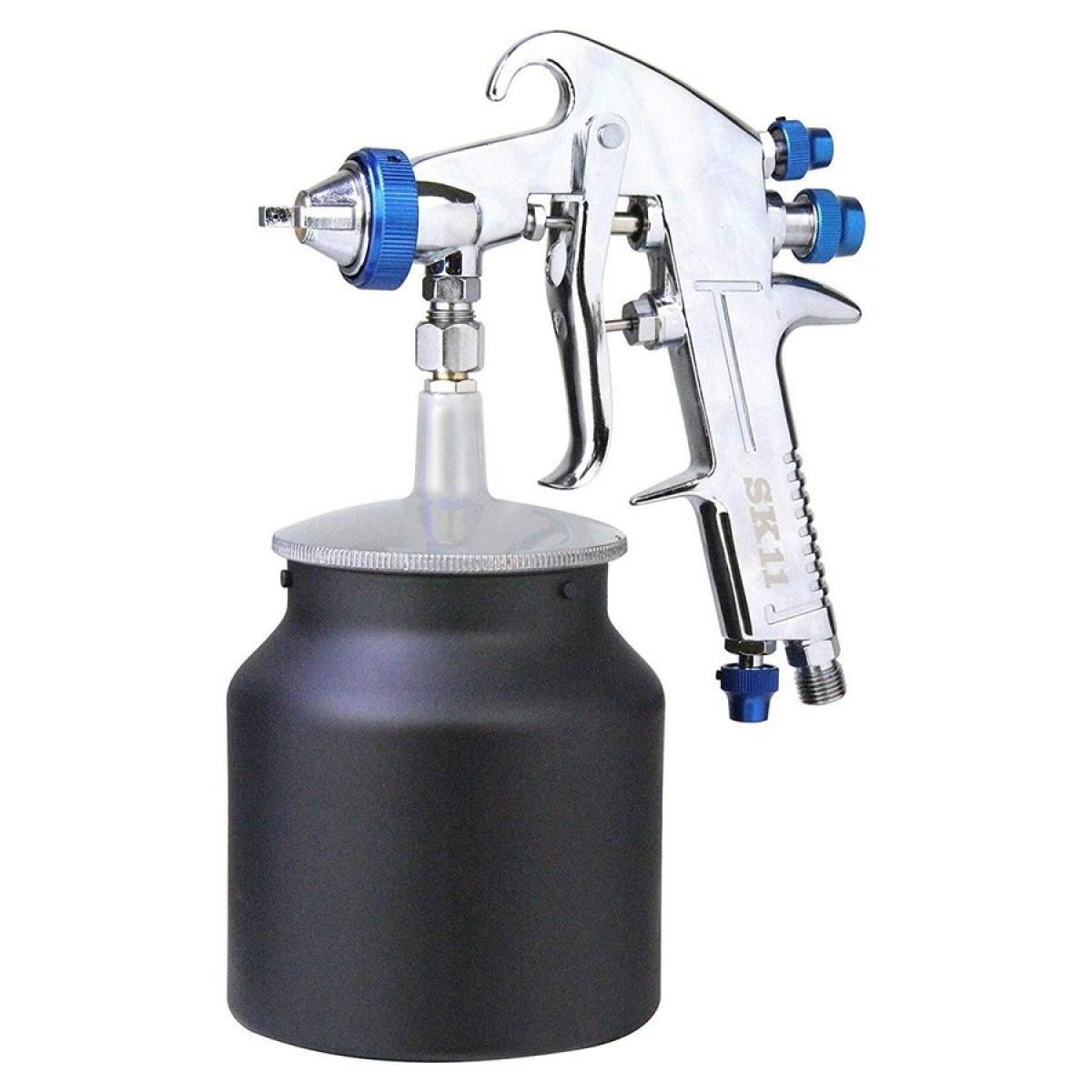 SK11 ハンドエアースプレーガン 吸上式 口径1.5mm カップ容量 750CC KPG-15S