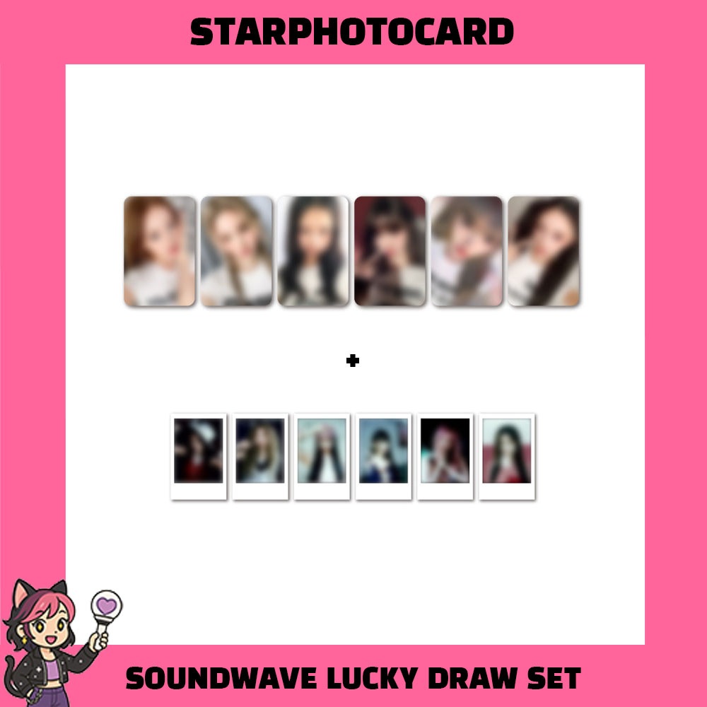IVE - 4TH EP SECRET SOUNDWAVE LUCKY DRAW PHOTOCARD SET