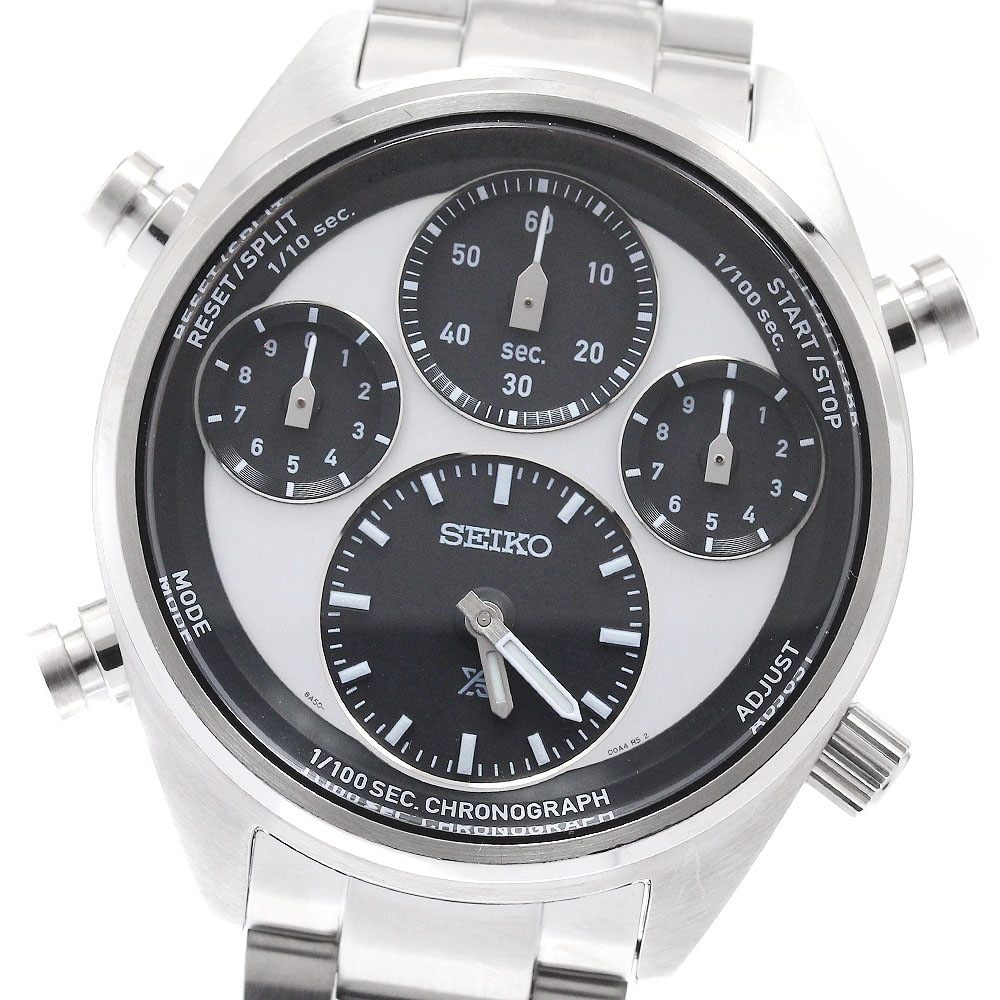 訳あり セイコー SEIKO SBER001/8A50-00A0 プロスペックス スピードタイマー クロノグラフ ソーラー メンズ _951628【中古】