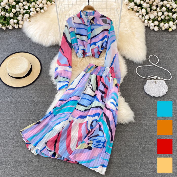 4色スーツ,トップス,フレア,ロング,スカート,レディース,お嬢様,春,夏,大人,女優,エレガント,