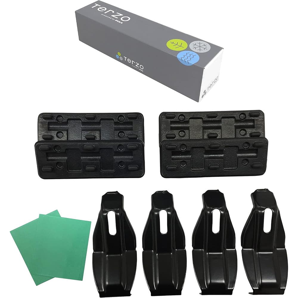 PIAA Terzo(テルッツォ) ルーフキャリア ベースキャリア ホルダー 4個入 ブラック【スズキ クロスビー MN71S】EH431