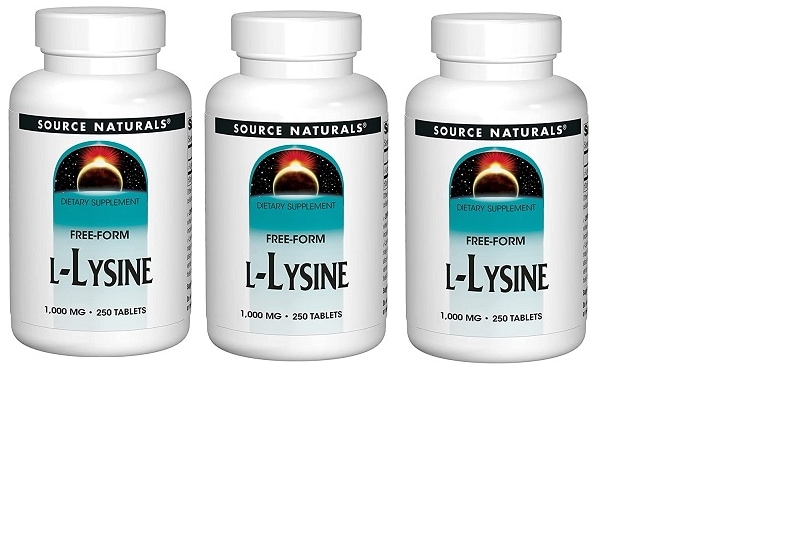 L-リジン(L-Lysine) 1000mg 250錠 3ボトル