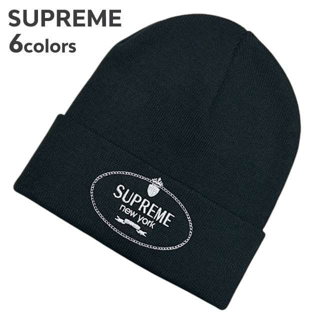 シュプリーム SUPREME Crest Beanie クレスト ビーニー ニットキャップ KNIT CAP 253-000720-011