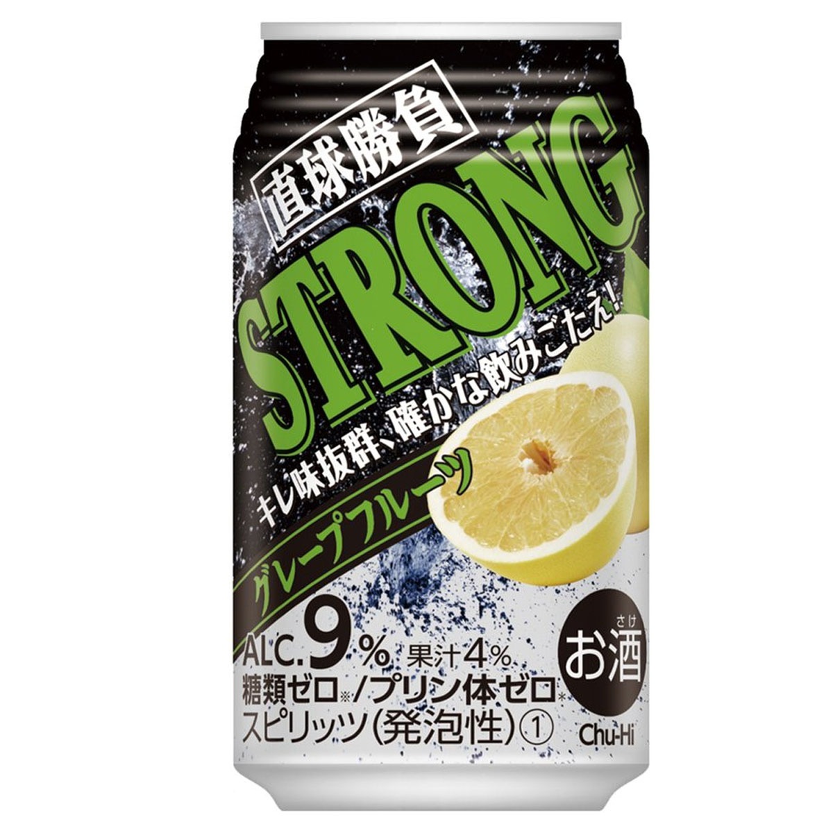 チューハイ サワー 合同 直球勝負 ストロンググレープフルーツ 350ml3ケース (72本）