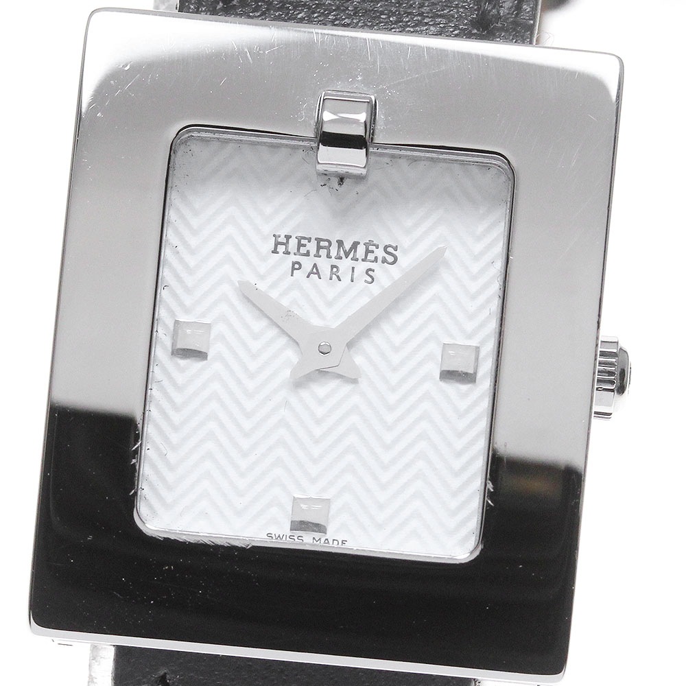 エルメス HERMES BE1.110 ベルトウォッチ クォーツ レディース 内箱・保証書付き_832803【中古】その他 ブランド腕時計
