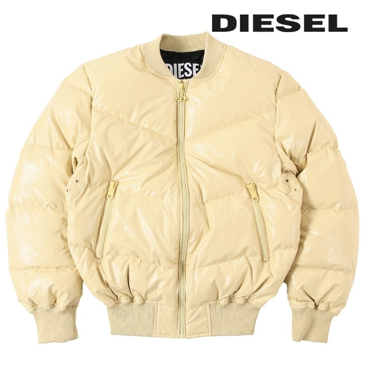 ダウンジャケット メンズ W-STEN PUコーティング ジップアップ die-m-o-f4-068