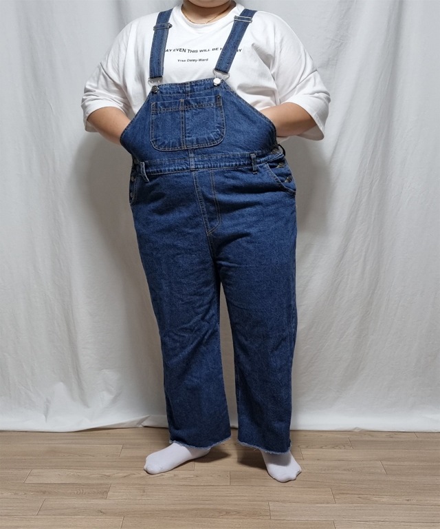 [ビッグサイズ] 可愛いレトロサスペンダー