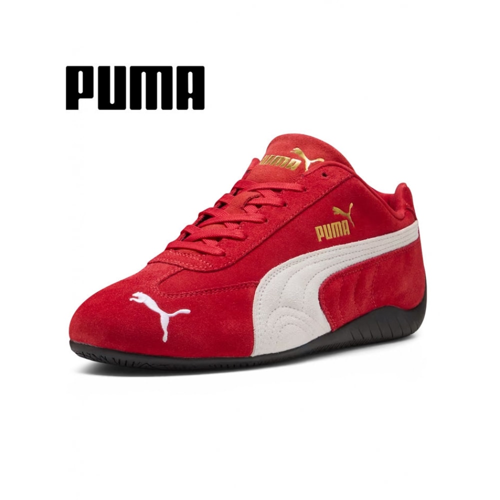 プーマスピードキャット OG スニーカーレッド/ホワイト 398846_02
