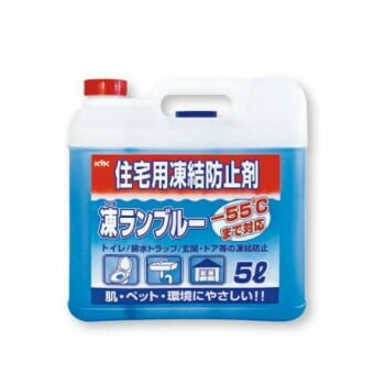 ユニット 住宅用凍結防止剤　凍ランブルー　5L 884-012