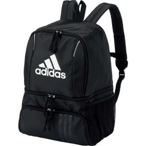 最も信頼できる 黒 ボール用デイパック アディダス（adidas） サッカー ADP27BK バッグ スポーツバッグ