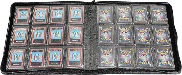 トップローダー用ファイル トップローダー/サイドローダーに入れたままカードを収納可能 ファスナーあり( 12ポケット)