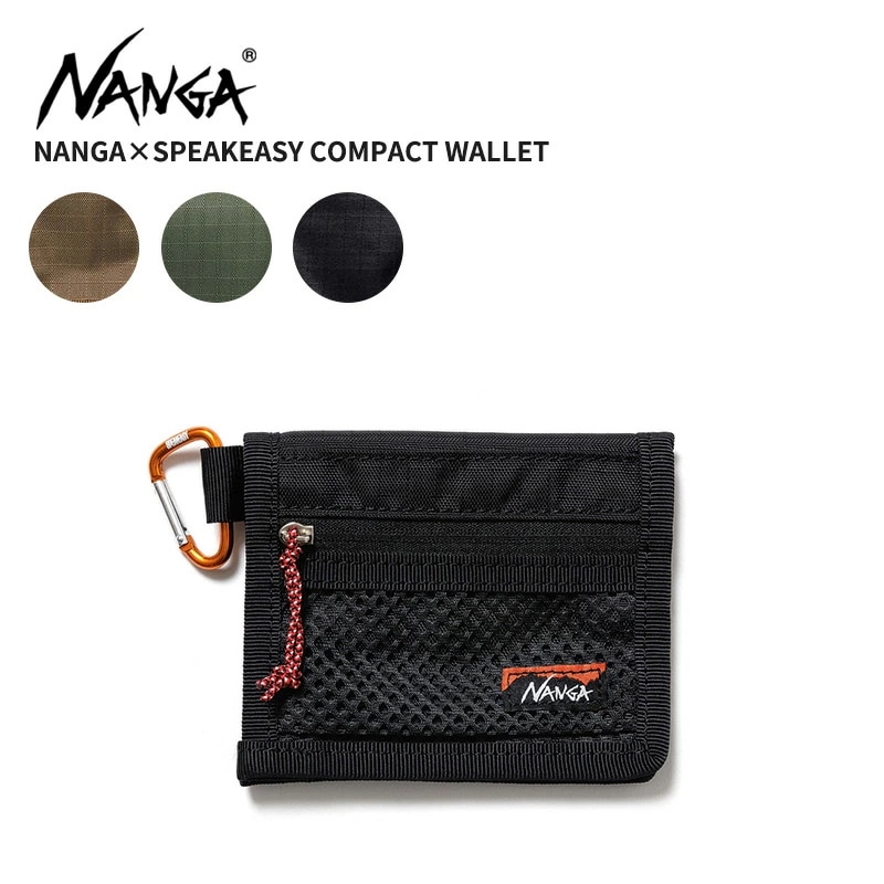 ナンガ ミニウォレット 財布 NANGA×SPEAKEASY ナンガ×スピークイージーコンパクトウォレット COMPACT WALLET N2502-3I307Z