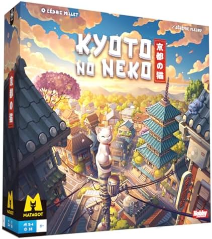 ボードゲーム 京都の猫 日本語版