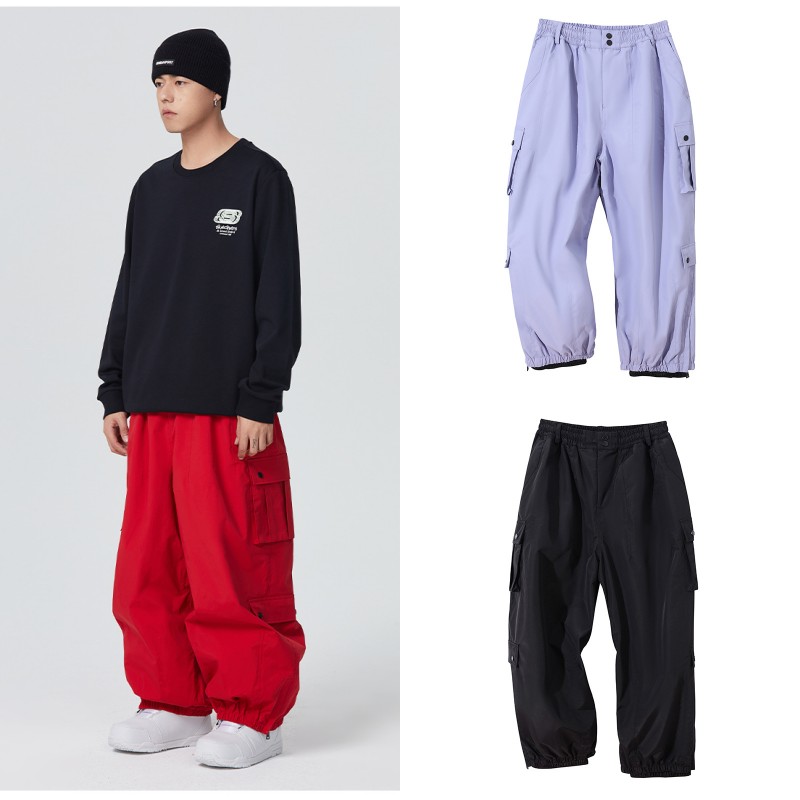 [迅速な出荷] ズボン スノーボード ウェア パンツ ウィンタースポーツ アスキーウェア 防水 防風 保温 雪遊び 暖かい 単品 男女兼用 7,216円