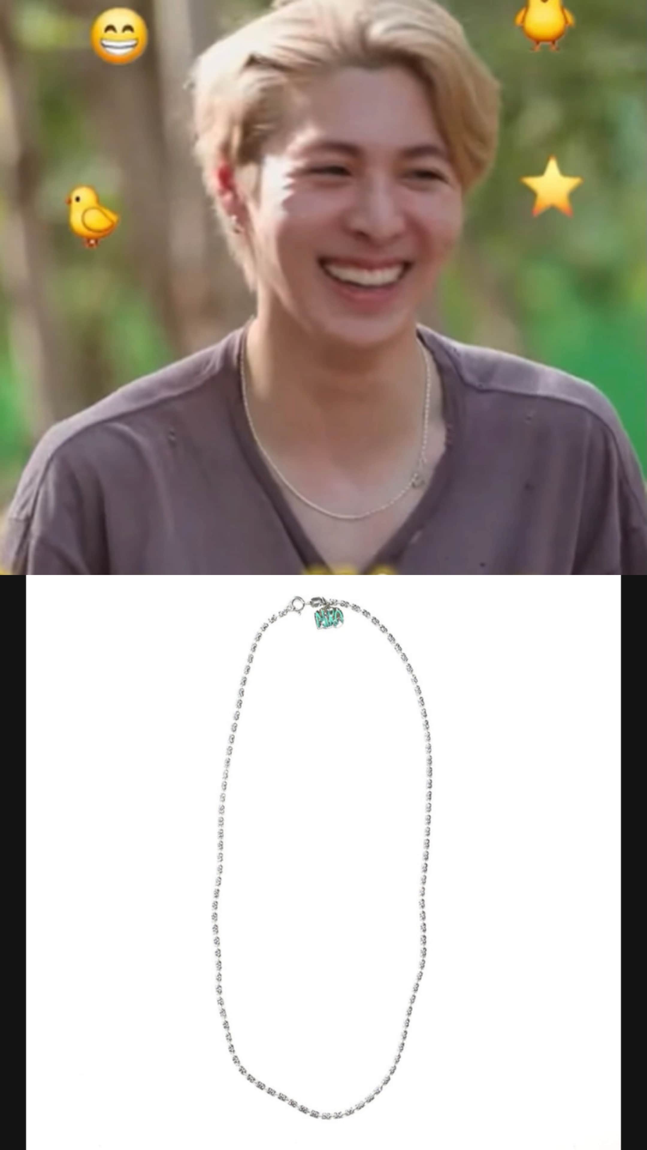 Niro serendipity/Alldayproject wear/SiLVER MANiCHA NECKLACE #135
