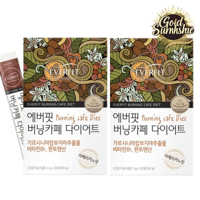 エバーフィット バーニングカフェ ダイエット コーヒー 30p or 60p/1日2杯の摂取で飢えず健康に痩せましょう！