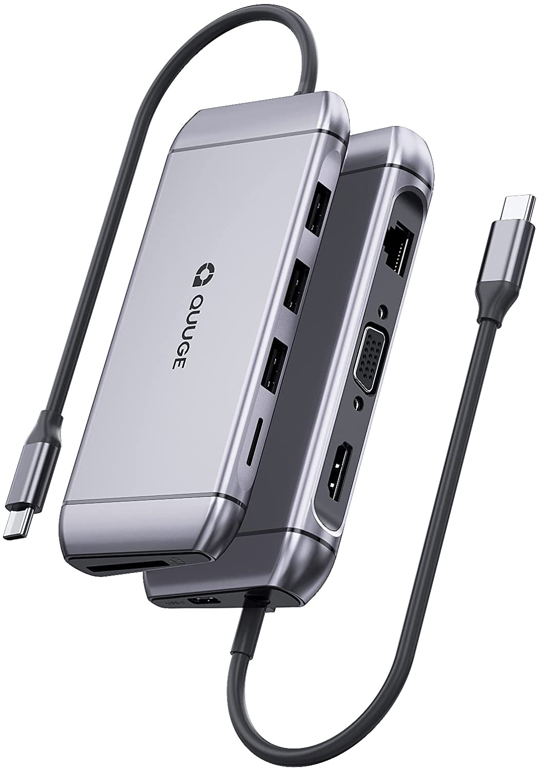 【本日限定価格】 9-in-1 スロット MicroSD&SDカード LANアダプター RJ45 1